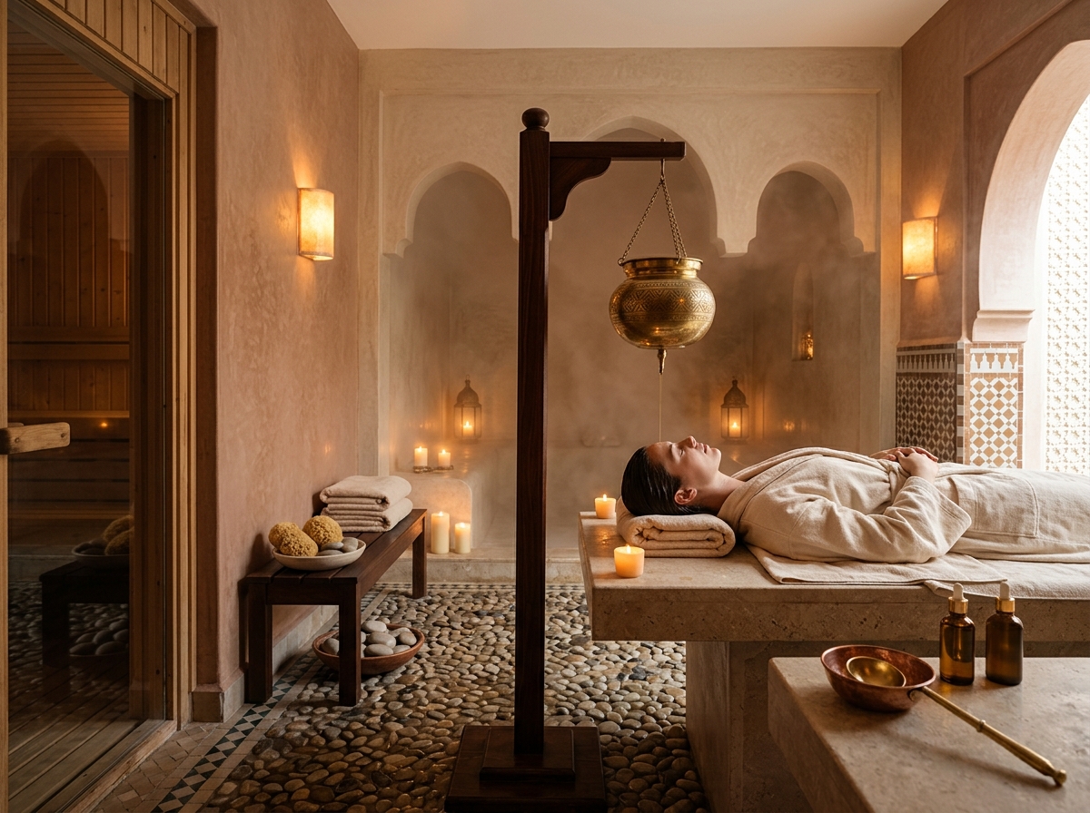 Moroccan Bath and Shirodhara at Blissful Spa
